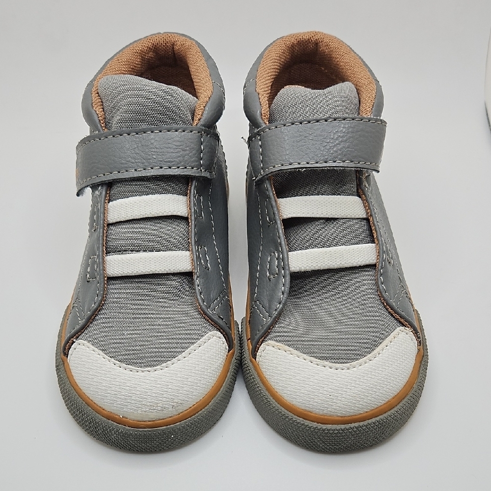 See KaI Run Drew Hightop, Grey, Toddler Boys 9